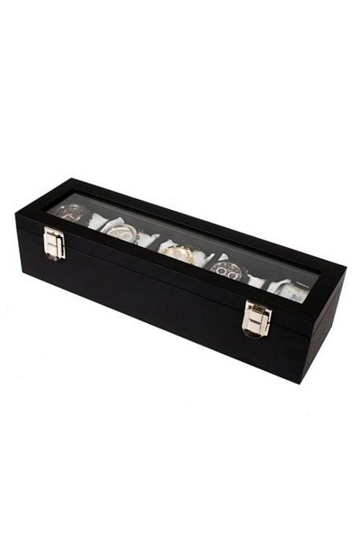 STAND MARKET Watch Box 5 Pieces Black Inside Black