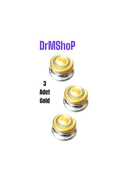 shopdrm ''Tencere-Tava-Sahan-Cam'' Kapak Kulbu 3 ADET