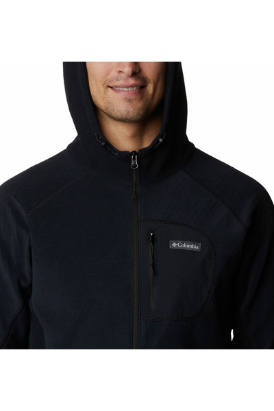 Columbia M Outdoor Tracks Hooded Full Zip Men's Fleece Top