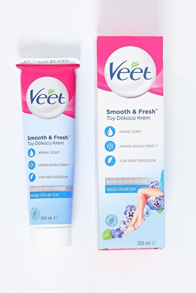 julude Veet Standart Veet Tüy Dökücü Krem Hassa Ciltler Için 100 ml