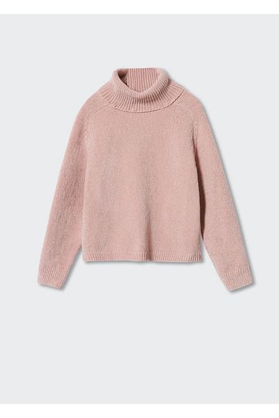 MANGO Kids Pink Sweater Vest for Kids
