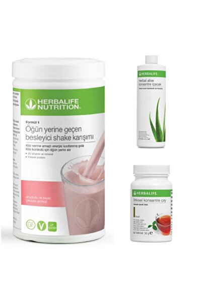 Herbalife Başlangıç Paketi(ahududu Aromalı Shake +ahududu Aromalı Çay +aloe V...