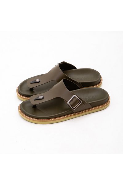 Tamer Tanca Men's Genuine Leather Flip Flops 876 05 Erk Trlk Y22