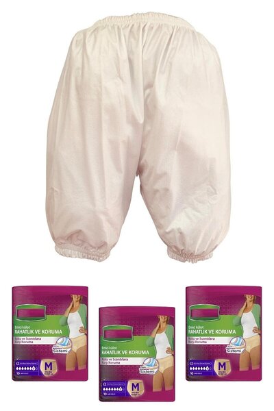 OverPazar Yıkanabilir Hasta Donu Ve 30 Adet Depend Hasta Bezi