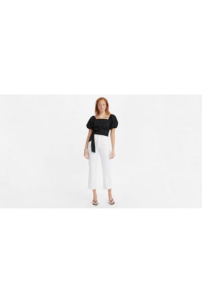 Levi's Γυναικείο παντελόνι Ribcage Straight Ankle Jean-Cloud Over 7269300760