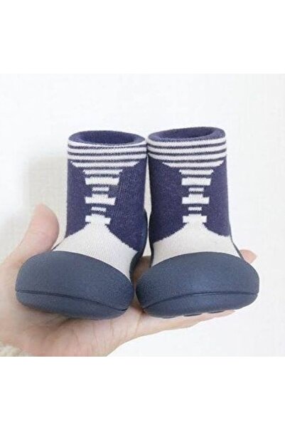 Attipas Booty Barefoot Ilk Adım Ayakkabısı (KOYU MAVİ) Sbo01