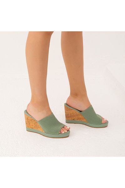 Tamer Tanca Női textil ékpapucs 889 557 Bn Trlk Y22