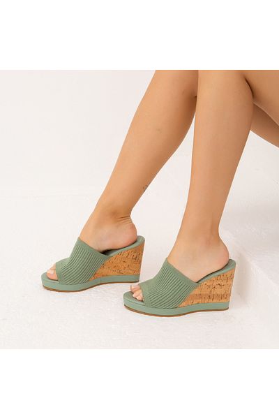 Tamer Tanca Női textil ékpapucs 889 557 Bn Trlk Y22