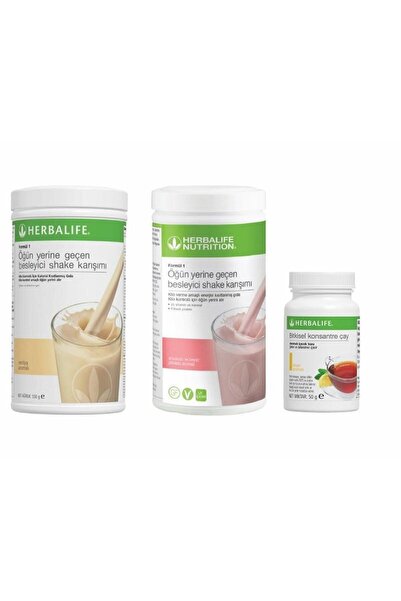 Herbalife Ekonomik Paket (1 Adet Vanilyalı Ve Ahududulu Shake Ve Limonlu Çay)...