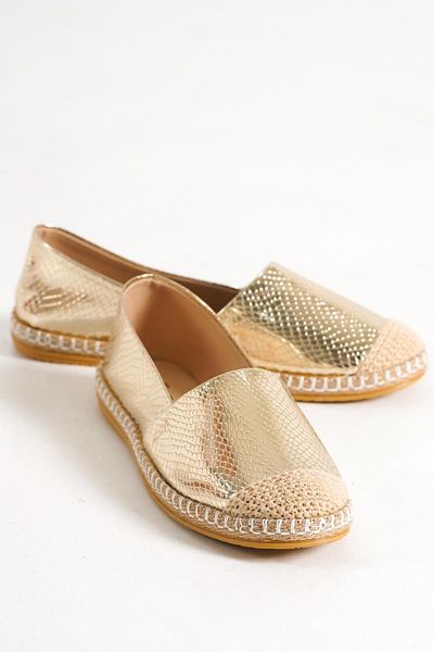 Capone Outfitters Capone Gold Damen-Espadrille