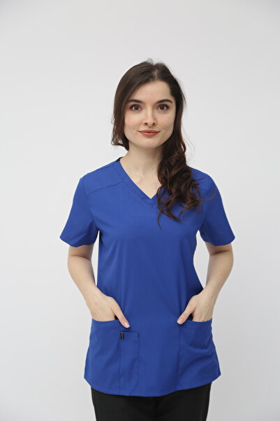 Ehil Vip Kumaş Likralı Tek Üst Doktor/ Hemşire Forması