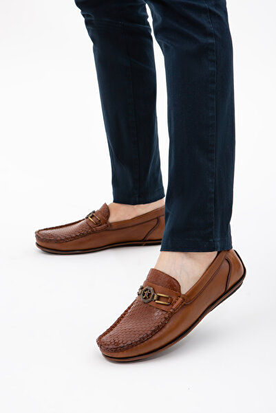 Tamer Tanca Erkek Hakiki Deri Driver Ayakkabı 221 20-887 Erk Ayk Sk21-22