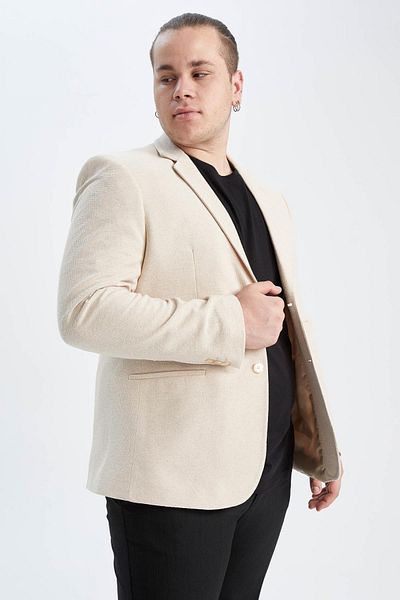 DeFacto Slim Fit Lined Blazer