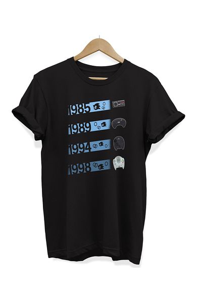 remonz Παιχνίδι Evolution Printed 100% Cotton (oversize) Μπλουζάκι μεγάλου μεγέθους