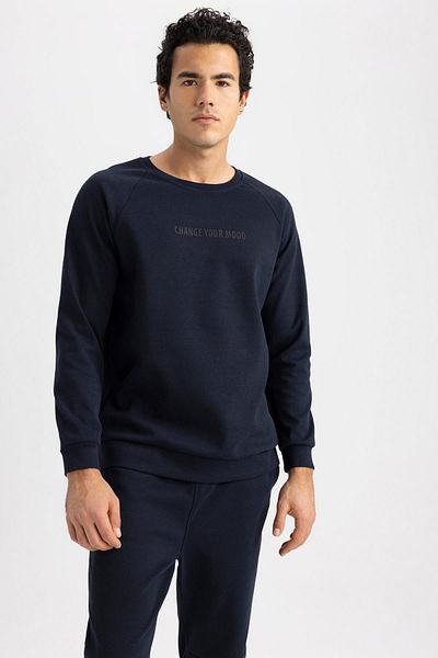 DeFacto Φούτερ με λαιμόκοψη Standard Fit Crew