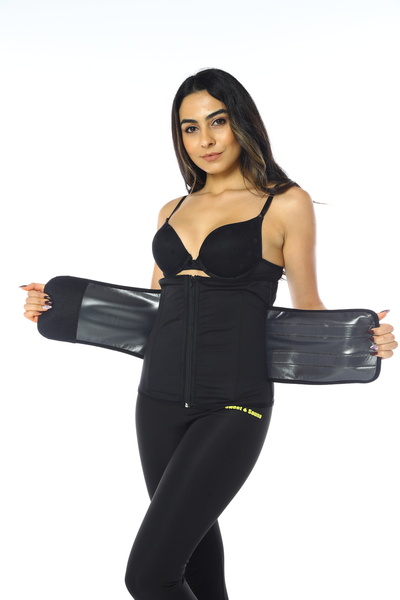 FİTFORMGİYİM Θερμική ζώνη μέσης κορσέ λεπτή