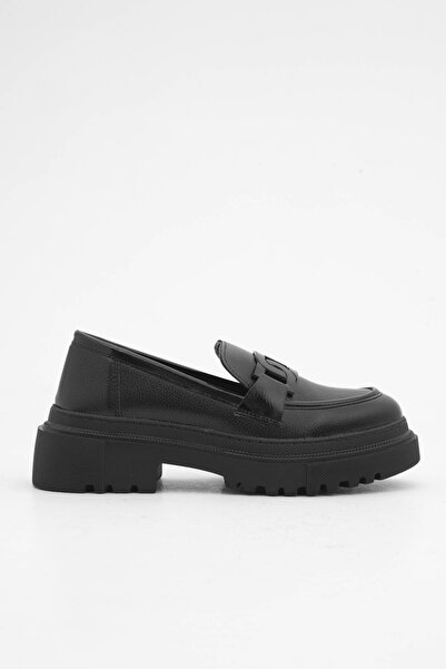 Harrys of Aspinal Kadın Siyah Loafer Ayakkabı
