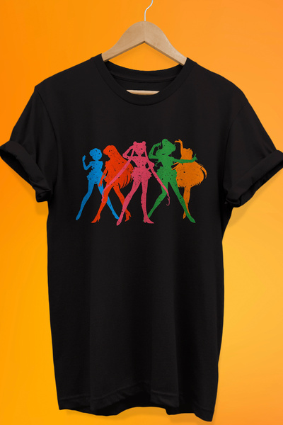 remonz Majica velikih dimenzija Sailor Moon Štampano 100% pamuk Oversize kroj...
