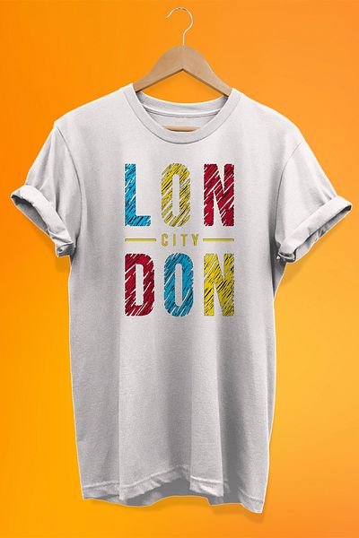 remonz London City Printed 100% Cotton Oversize T-shirt Plus Size T-Shirt