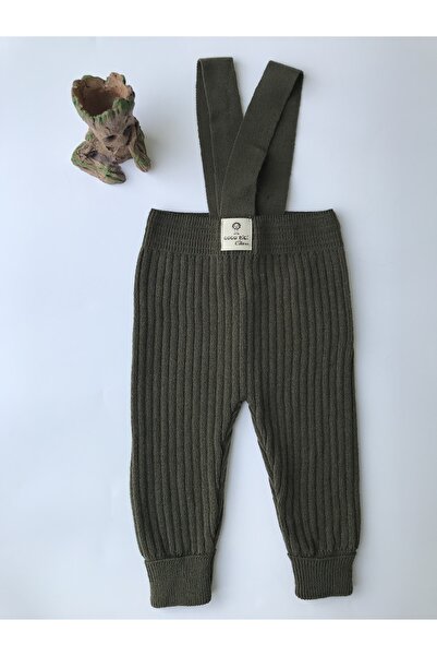 gogo bici Flexible Knitwear Salopet Tights - Cross Strap, Adjustable Length Jumpsuit Baby Kids