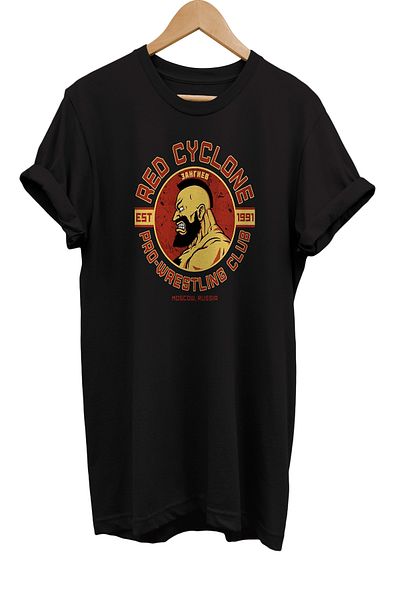 remonz Street Fighter Zangief Gym εμπριμέ 100% βαμβακερό μπλουζάκι Oversize Μπλουζάκι μεγάλου μεγέθους