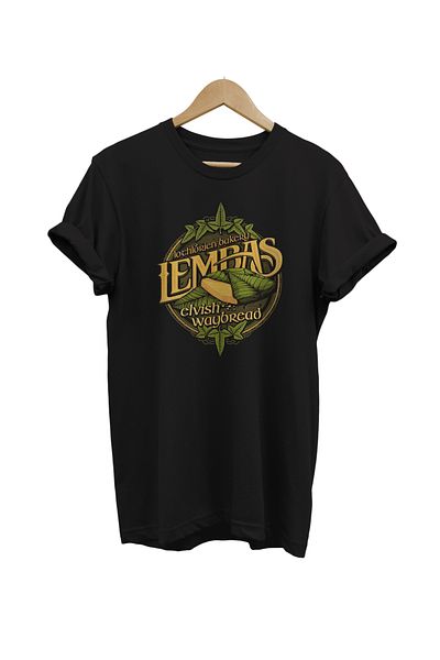 remonz Lotr Lord of the Rings Lembas Peksimeti εμπριμέ 100% βαμβακερό μπλουζάκι Oversize