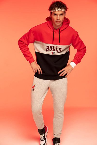 DeFacto Fit Slim Fit Nba Miami Heat Jogger Sweatpants