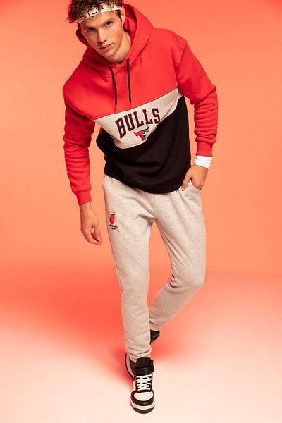DeFacto Fit Slim Fit Nba Miami Heat Jogger Sweatpants