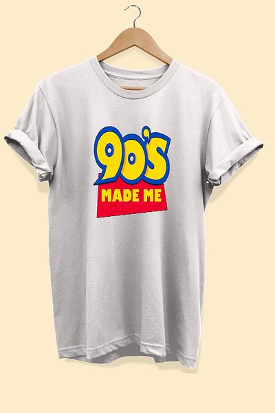remonz Μπλουζάκι με στάμπα ενενήντα 100% βαμβάκι (oversize) Plus Size