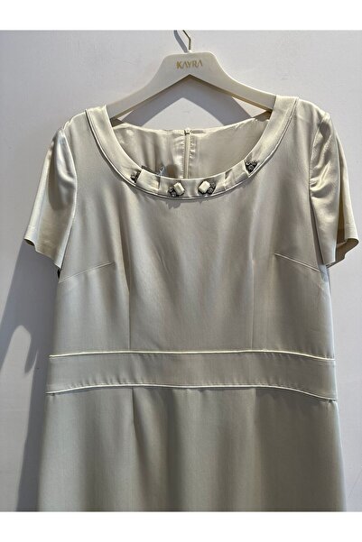 Kayra Midi boy Çeketli Elbise