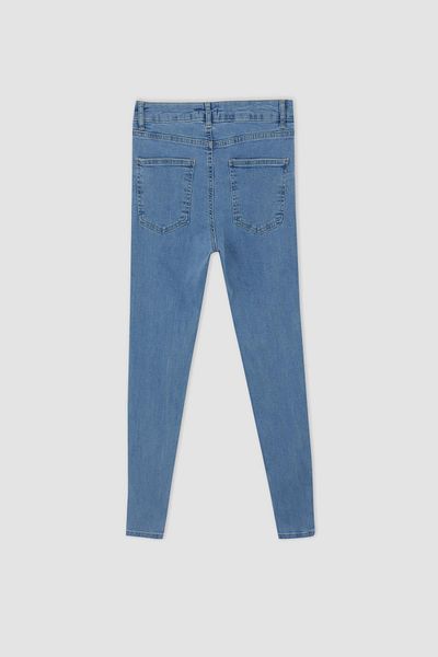 DeFacto Pantaloni lungi Rebeca Skinny Fit cu talie normală