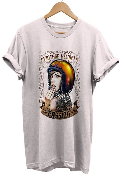 remonz Μπλουζάκι Passion Printed 100% Cotton Crew Neck Oversize