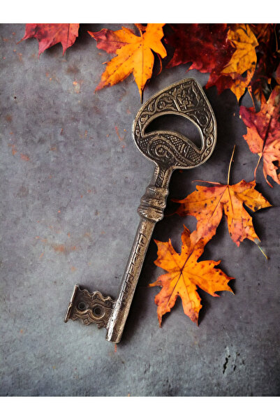 Hayal Dekorasyon Pirinç Döküm Dekoratif Büyük Anahtar Otantik Süs