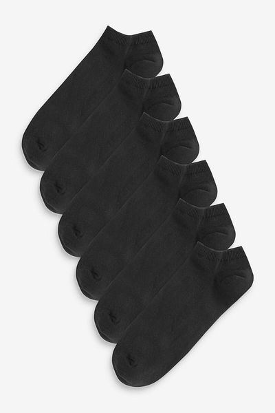 MEM SOCKS Чифт от 6 безшевни къси спортни чорапи