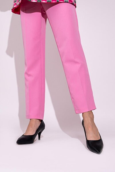 Modabuymus Women's Black Matte Low Heel Stiletto Shoes - Candy