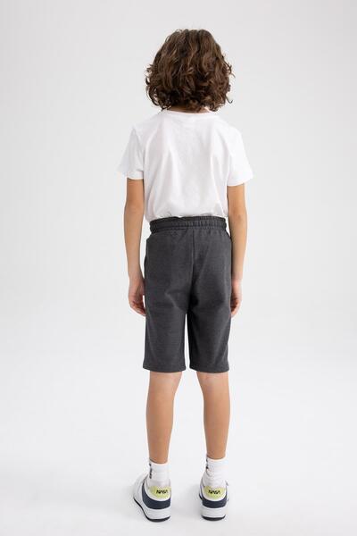 DeFacto Boy's Regular Fit Pique Shorts