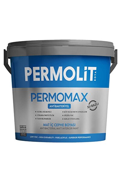 Permolit Permomax Antibakteriyel Silikonlu Mat Iç Cephe Boyası
