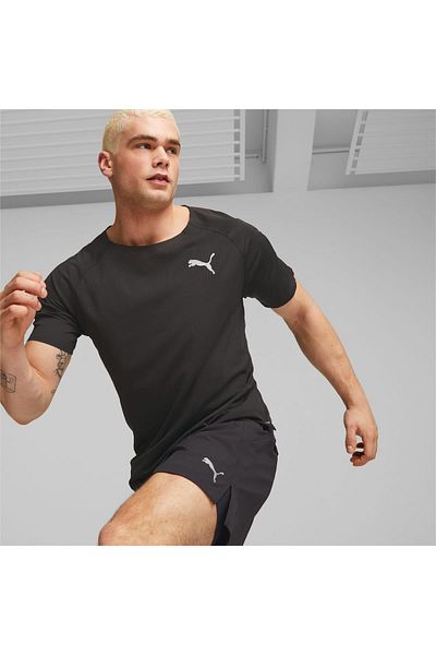 Puma Men's T-Shirt - Run Ultraspun Ss Tee |   No: 524029 -01