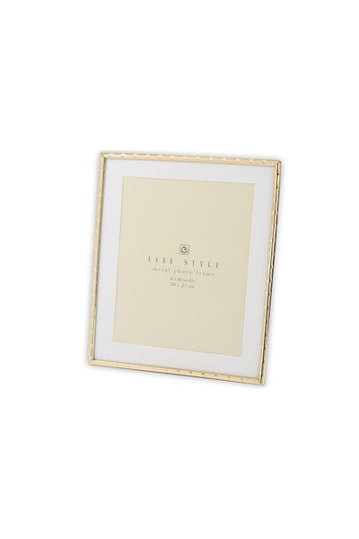 Mikasa Moor Gold Striped Frame 20x25cm