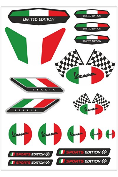 PROMOT MOTOSİKLET SPONSOR STİCKER GRENAJ KASK VB. KAPLAMA STİCKER ETİKET MD:30