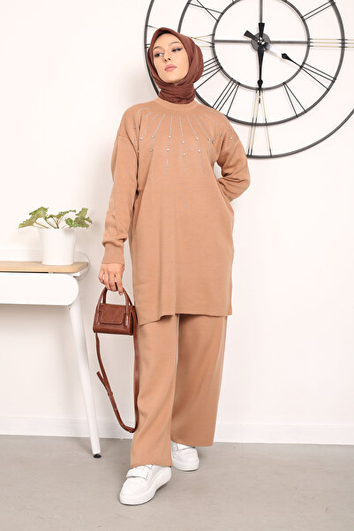 Kirazgym Pearl Printed Knitwear Set