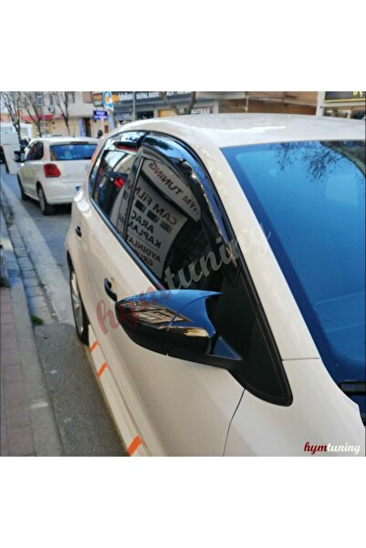 autovision Vw Polo Yarasa Ayna Kapağı 2009 - 2017 6r / 6c, Parlak Siyah
