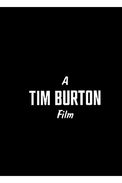 Universal Tim Burton. Tablou decorativ din lemn, tip poster