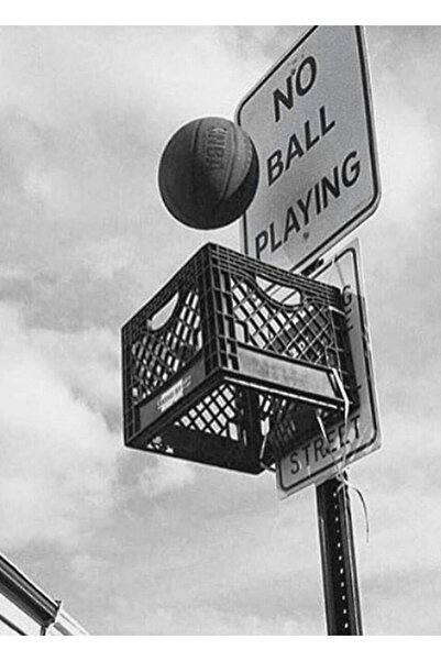 Universal Η πίνακας μπάσκετ που δεν σταματά ποτέ, ξύλινη διακοσμητική αφίσα