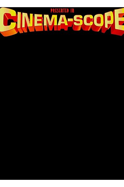 Universal Διακοσμητική Ξύλινη Αφίσα CinemaScope για Τραπέζι