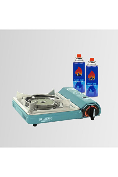 Yerli CK-508 Orcamp Seramik Kamp Ocak + 2 Golf 227 Gr Kartuş