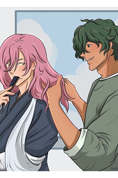 Universal Sk8 Infinity Joe και Cherry Blossom Ξύλινη διακοσμητική αφίσα ζωγρα...