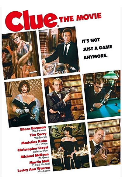 Universal Poster decorativ din lemn Clue 1985