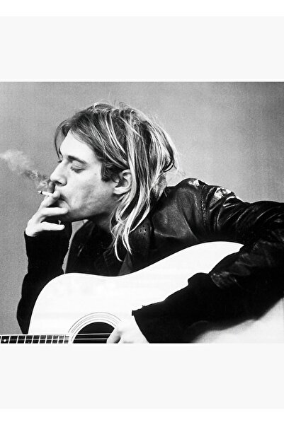 Universal Poster decorativ din lemn cu lup fumător