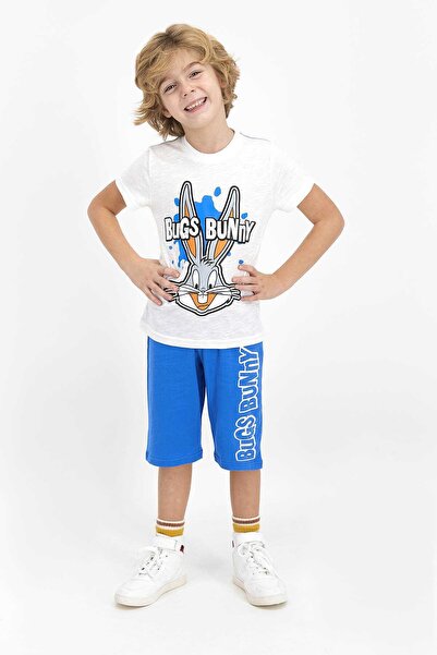 Lola & Bugs Bunny Dečački indigo kapri kostim sa licencom Bugs Bunnyja